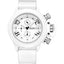 MEGIR Men's Submarine Chronograph Date 50mm Silicone Strap Watch White