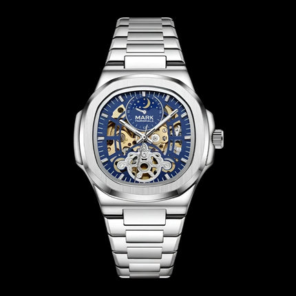 Mark Fairwhale FW-6012 LUNASKEL – Skeleton Moon Phase Automatic Watch