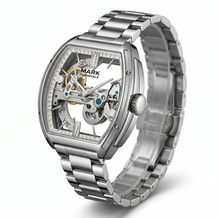 Mark Fairwhale GLASS BRIDGE LUXEVRON - Men’s Luxury Skeleton Automatic Watch