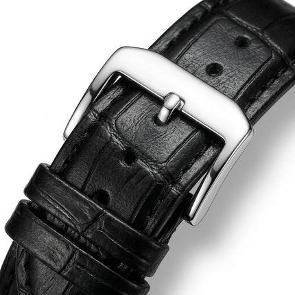 Mark Fairwhale LEATHVEX - Men’s Quartz Leather Strap Watch