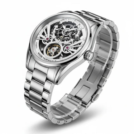 Mark Fairwhale Turbine – Men’s Skeleton Automatic Watch