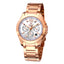 MEGIR Women's Classic Chronograph Watch Rose Gold