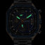 MEGIR Men's SQUARE-X Chronograph Rose Gold / Black Watch