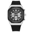 MEGIR Men's Oaki Chronograph Silver / Black Watch