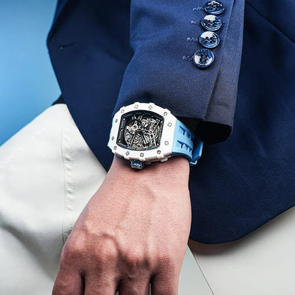 TSAR BOMBA Elemental-Ceramic Automatic Watch TB8208C