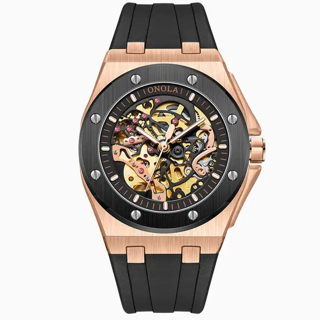 **ONOLA Men's Holland Mechanical Automatic Watch