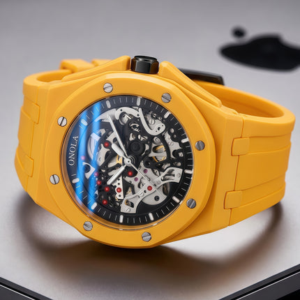 R1.00 Auction**ONOLA Men's Holland Mechanical Automatic Watch