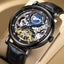 ONOLA The Moon Automatic Skeleton Watch