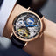 ONOLA The Moon Automatic Skeleton Watch