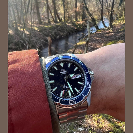 Orient Mako Kamasu 42mm Steel Automatic Watch RA-AA0824L