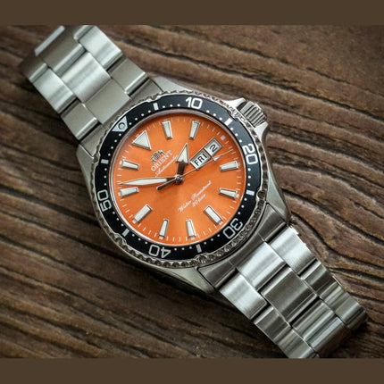 Orient Mako Kamasu 42mm Steel Automatic Watch RA-AA0826Y