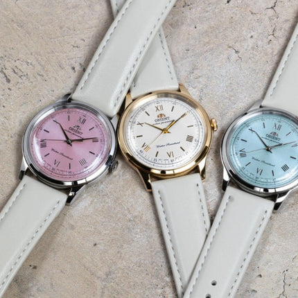 ORIENT Bambino Classic Solar 38mm Watch Tiffany Blue RA-WK0002E10B