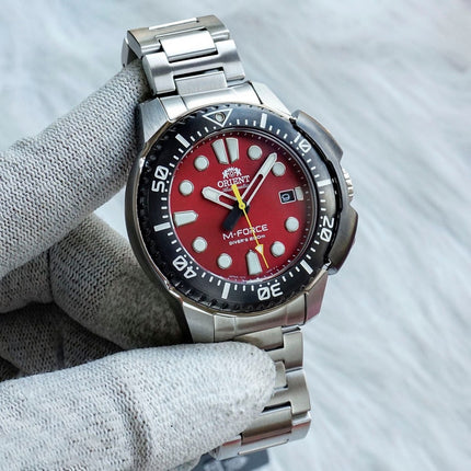R1.00 AUCTION**ORIENT** Men's M-FORCE Automatic Divers Watch RA-AC0L02R00B