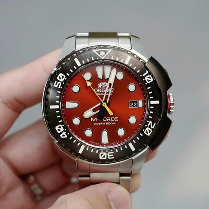 R1.00 AUCTION**ORIENT** Men's M-FORCE Automatic Divers Watch RA-AC0L02R00B