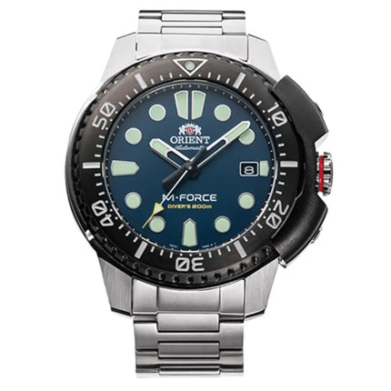 R1.00 AUCTION**ORIENT** Men's M-FORCE Automatic Divers Watch RA-AC0L07L00B