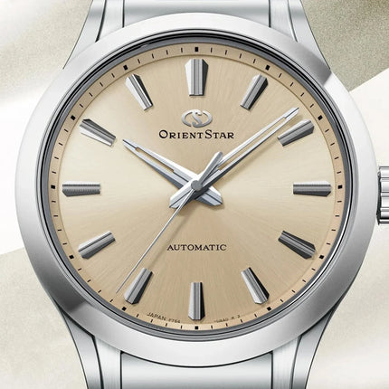 ORIENT STAR Sakigake Three-Hand Gold Automatic Watch RE-BQ0001G00B