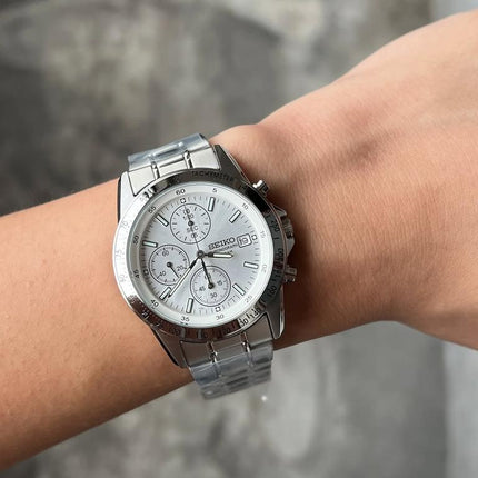 SEIKO Men's Classic Chronograph Date Watch