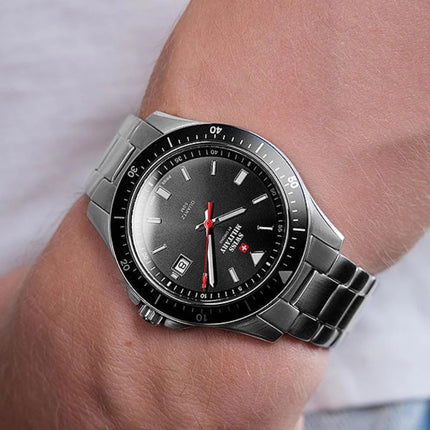 Swiss Military SM34082.01 – Swiss Made Sports Watch for Men