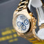 INVICTA Men's Speedway 39.5mm Goldtone Silver/Blue Watch