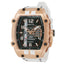 INVICTA Men's S1 Rally DIABLO 48mm AUTOMATIC Rose Gold / White Watch