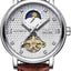 TEVISE Namura II Classic Moonphase Silver/White/Brown Watch