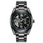 TEVISE Classic Automatic Partial Skeleton Moonphase Black Watch