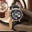 TEVISE Amistad II Wheel Automatic Leather Black/Black Watch