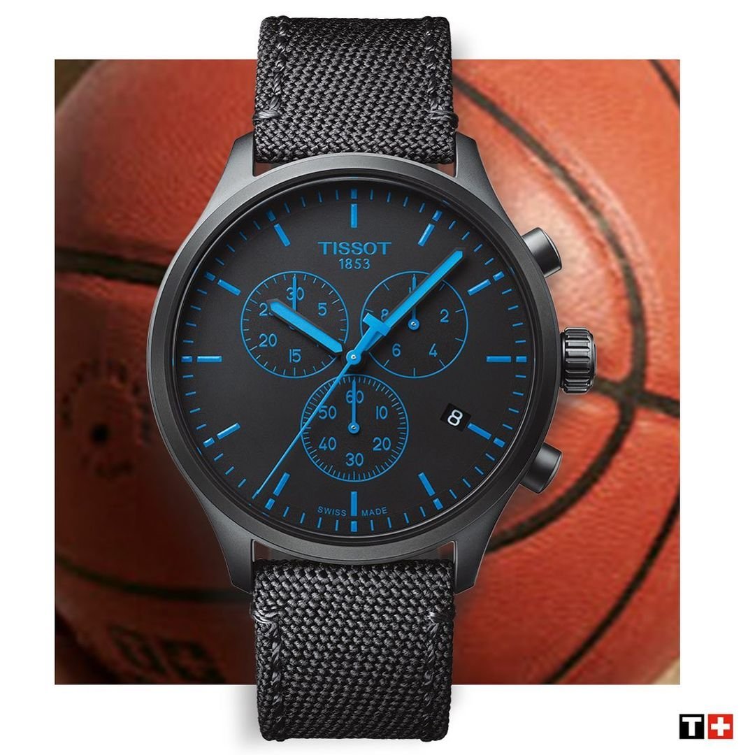 Tissot Chrono XL Chronograph Quartz Black Dial Watch