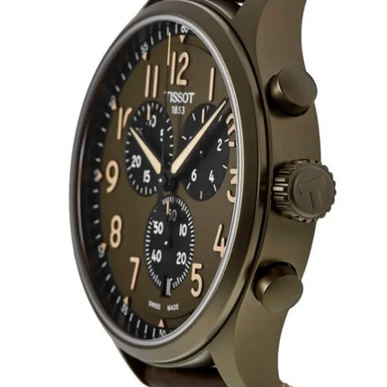 RRP @ R10,999 >> TISSOT Men's Chrono XL Chronograph Watch Khaki