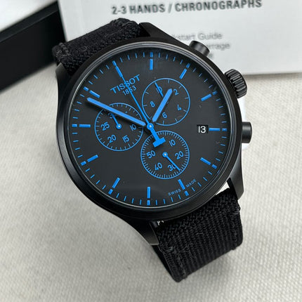 Tissot Chrono XL Chronograph Quartz Black Dial Watch