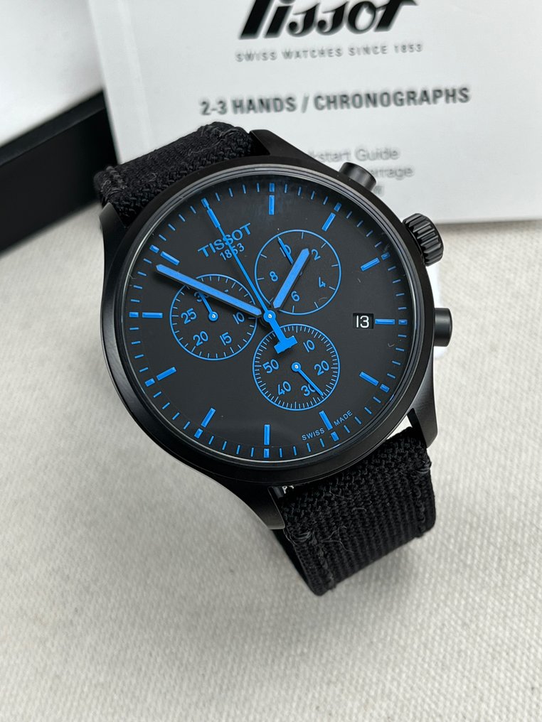 Tissot Chrono XL Chronograph Quartz Black Dial Watch