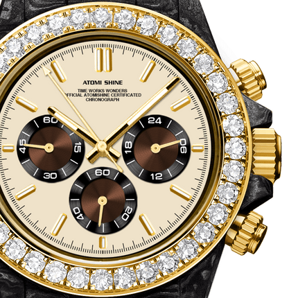 VELOCIREX CARBON FIBER DIAMOND WATCH