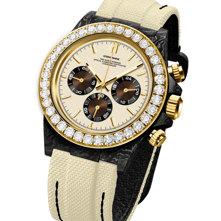 VELOCIREX CARBON FIBER DIAMOND WATCH