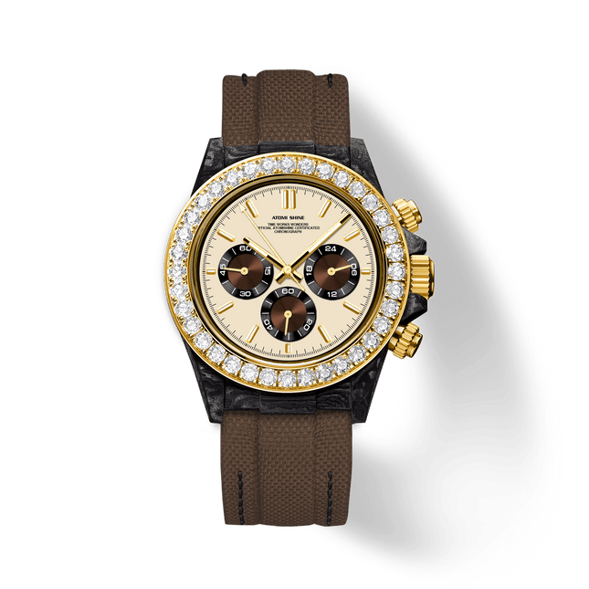 VELOCIREX CARBON FIBER DIAMOND WATCH
