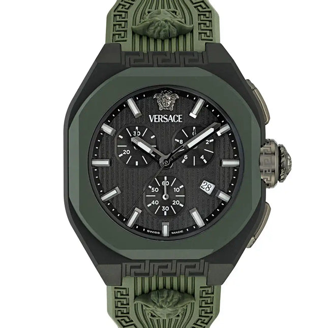 Versace Men's V-Legend 44mm Chronograph Watch