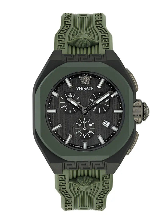 Versace Men's V-Legend 44mm Chronograph Watch