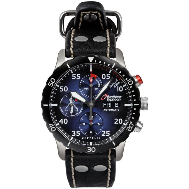 ZEPPELIN Men's Eurofighter Automatic Chronograph Watch 72183