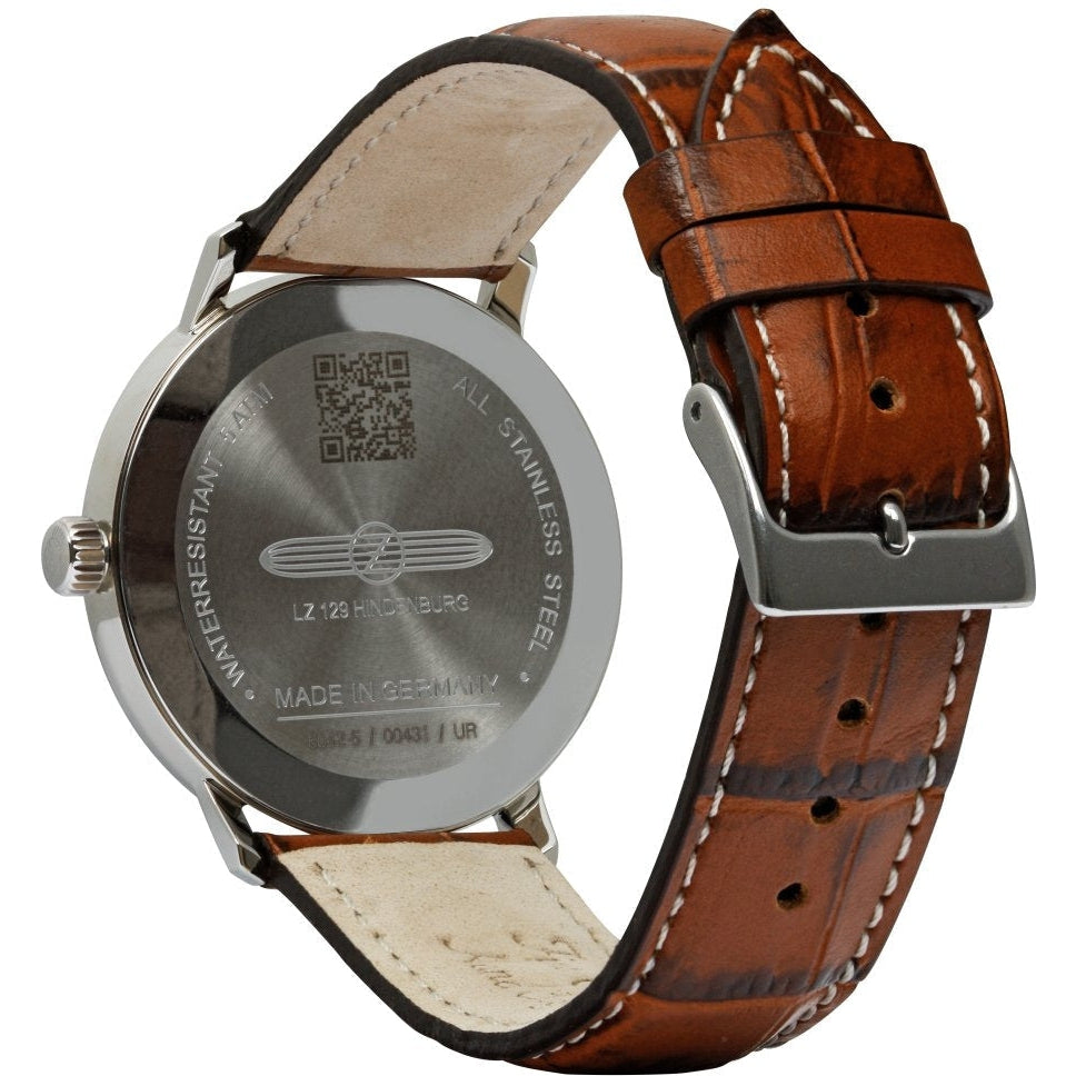 ZEPPELIN Hindenburg LZ Classic Brown 80425 Watch