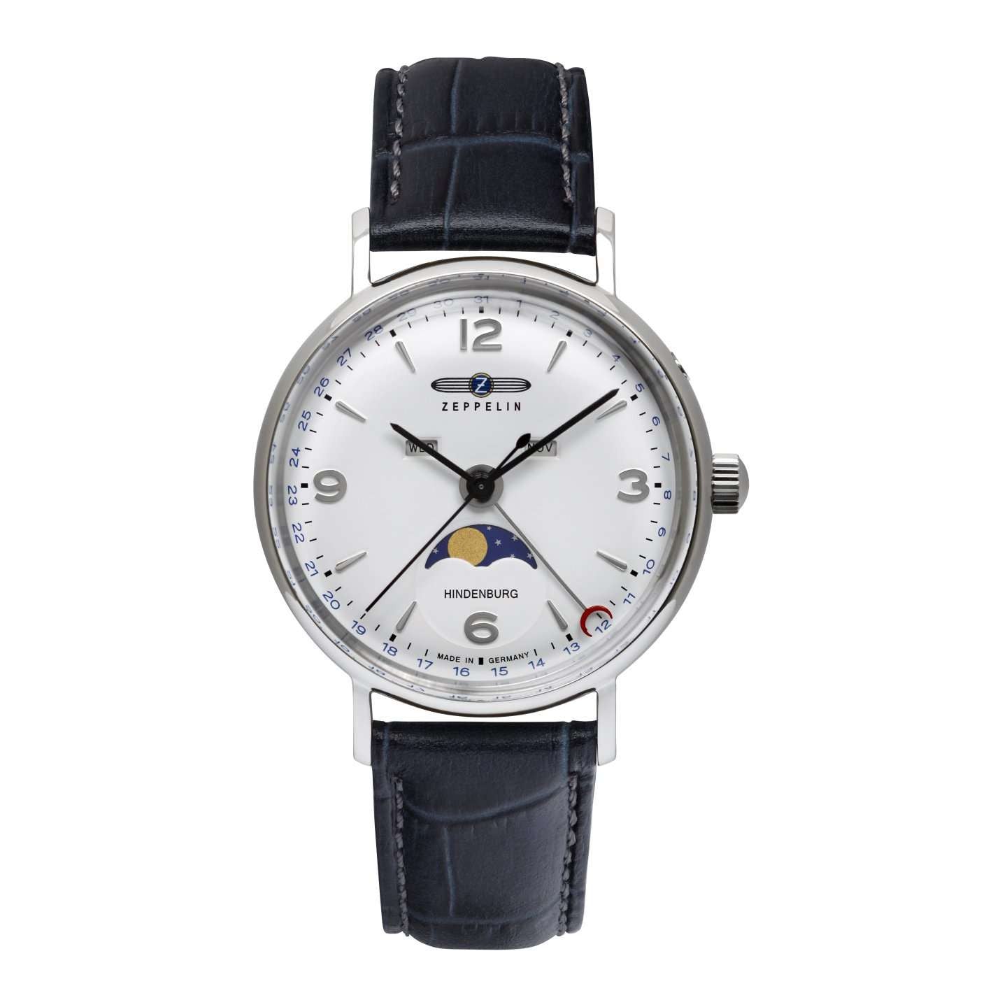 ZEPPELIN Lady LZ 129 Hindenburg Moonphase Watch 80771