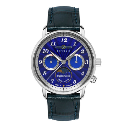 ZEPPELIN Women's New Captains Line Moonphase Watch 86393