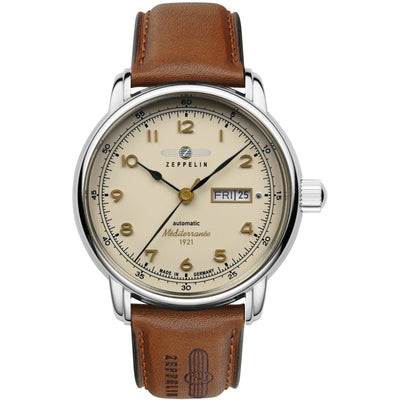 ZEPPELIN Men's Mediterranee 1921 Automatic 96645 Watch
