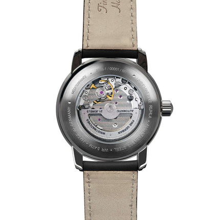 ZEPPELIN Men's Mediterranee 1921 Automatic Partial Skeleton Watch 96661