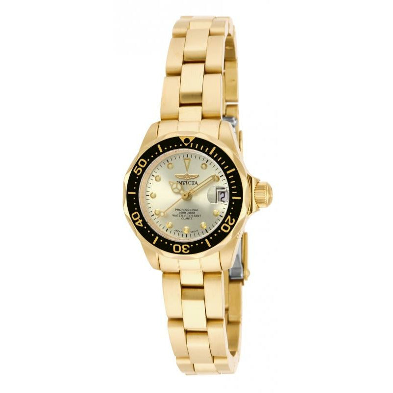 INVICTA PD Professional 24.5mm Gold/Gold Watch