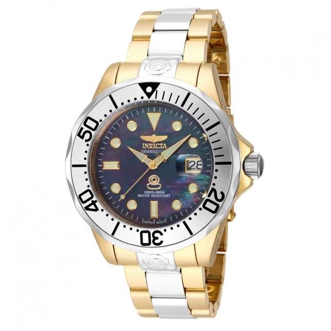 INVICTA Men's Grand Pro Diver 300m Automatic 47mm Mother of Pearl Watch