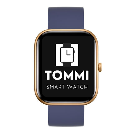 TOMMI smart watch rose gold / blue