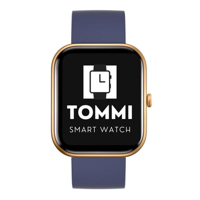 TOMMI smart watch rose gold / blue