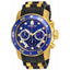 INVICTA Men's Colossus 49.5mm Pro Diver Silicone Blue/Gold Watch