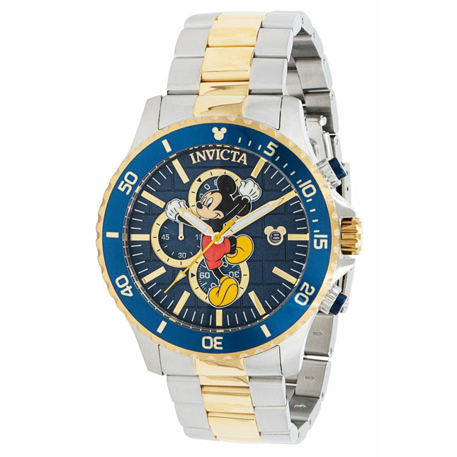 INVICTA Men's Disney Climbing Mickey Ltd Edition Chronograph 48mm Two Tone Watch