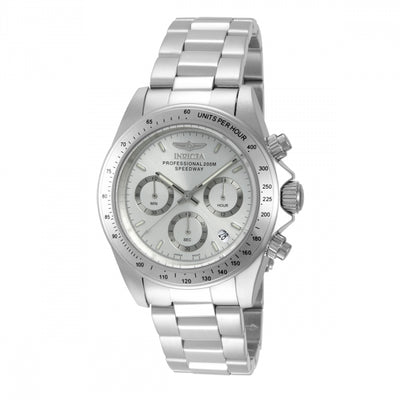 INVICTA Men's Speedway 39.5mm Silver/Silver Watch