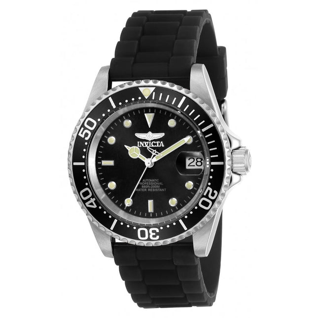 INVICTA Men's Pro Diver Automatic 40mm Silicone Strap 200m Watch
